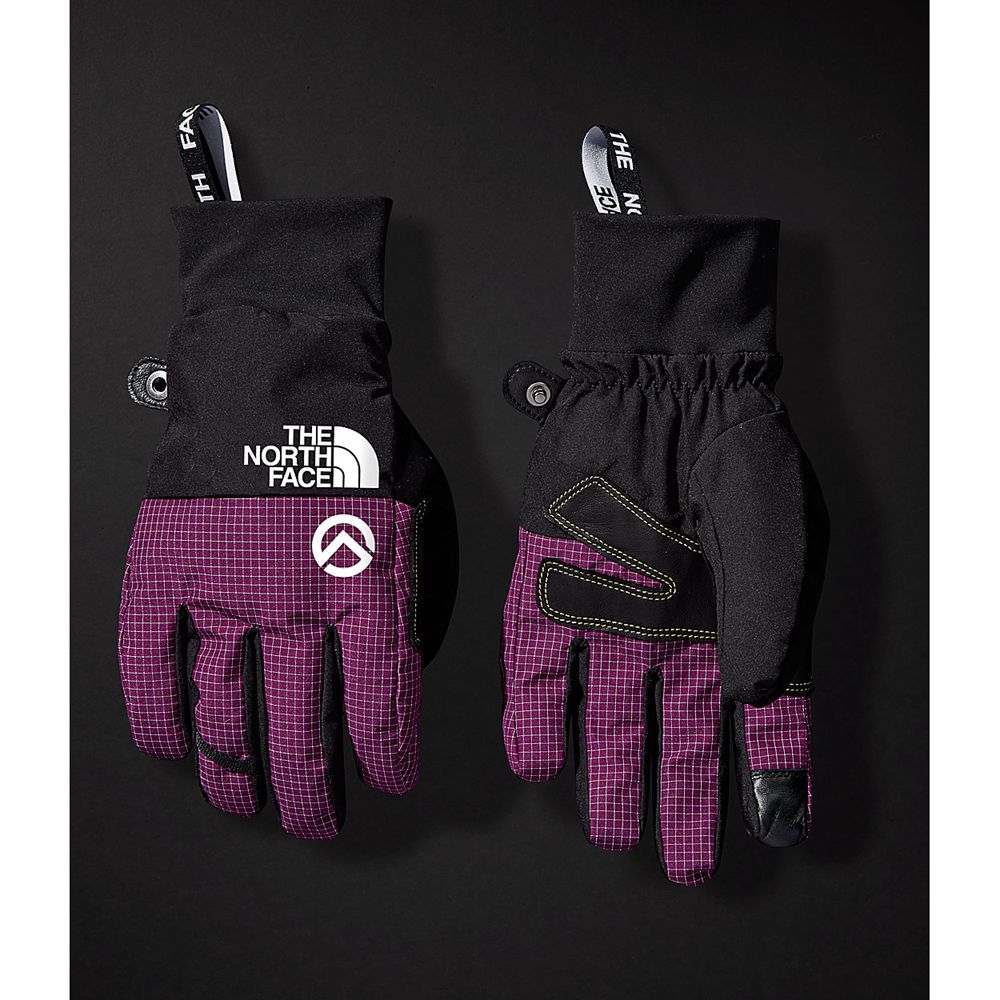 The North Face Gloves Mens Australia - The North Face Summit Lhotse Purple (HZK-031297)